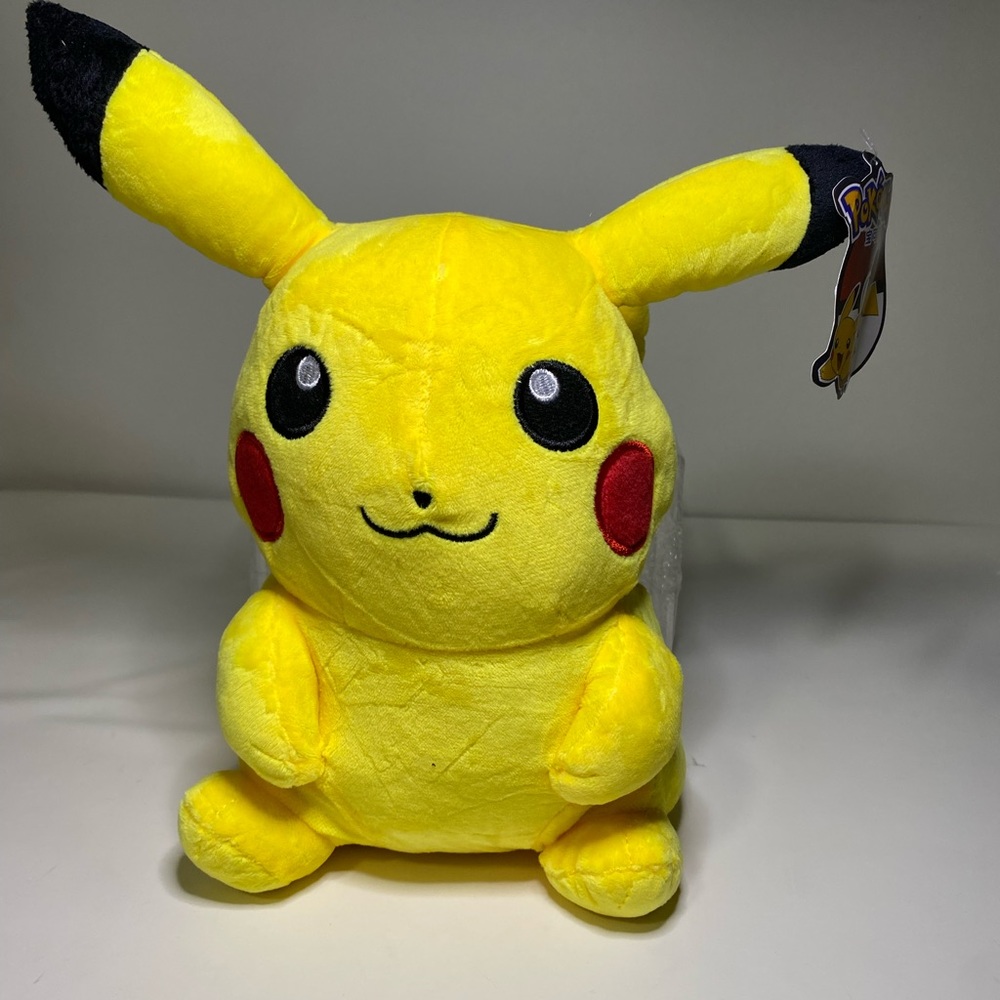 Official Licensed Pokemon Pikachu Plush Stuffed Doll Toy Gift Kids Authentic